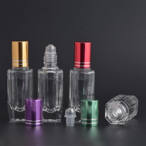 MUB 10ml Hot Sale Custom Parfum Bottle Round Cylinder Refillable Glass Parfum Spray Bottle