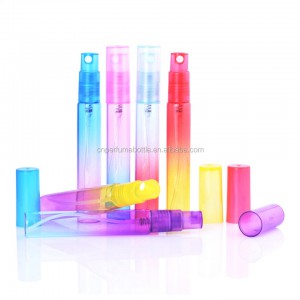 MUB 5ML 8ML Colorful Mini Spray Bottle &Rainbow Empty Pen Perfume Glass Perfume Atomizer/Pocket Spray Bottle