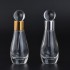 Exclusive Fancy Design Bowling shape 12ml Glass Essential Oil Bottles with Glass Stick Wholesale