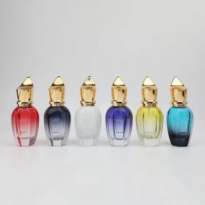 MUB China Custom Luxury Empty Refillable Perfume Bottle Wholesale 30ml Gradient Spray Perfume Glass Bottle Packaging For Women