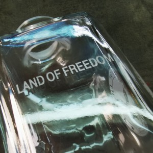LAND OF FREEDOM High Quality Glass Decanter