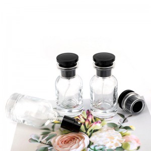 MUB Classic Spot 30ML Perfume Bottle Travel Packaging Cylindrical Spray Bottle Small Sample Perfume Glass Bottle