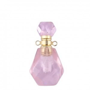 MUB Crystal Jade Pendant Powder Crystal Aromatherapy Bottle Crystal Glass Perfume Bottle