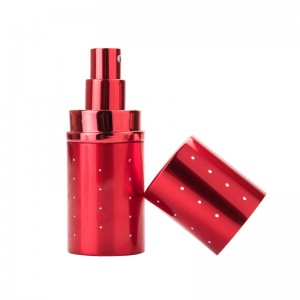 MUB New 30ml pocket size aluminum refillable perfume atomizer with pump spray empty perfume atomizer perfume bottle