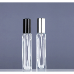  Hot sale product 15ml square perfume bottle Wholesale Sprayer Pump Crimp Neck Slim Perfume Glass Vials