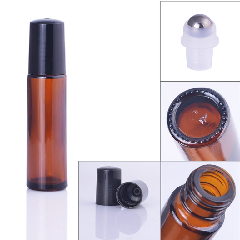 brown glass bottle