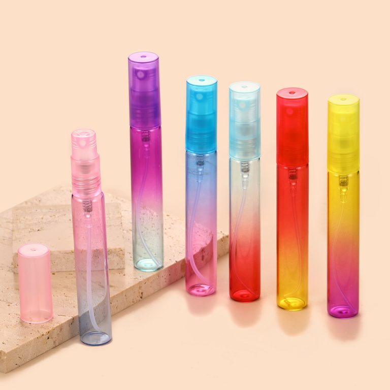 Rainbow perfume bottle