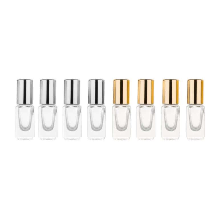 3ml square roller on glass bottle