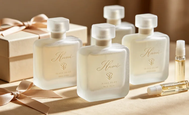 Gift display shot alt Custom engraved perfume bottle gifts