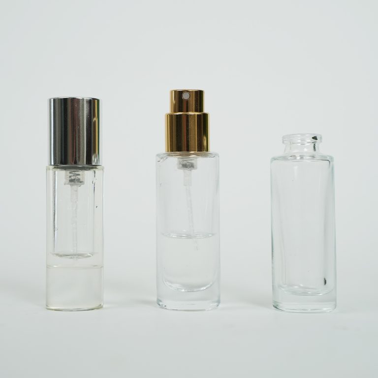 MUB Bottom 5ml 10ml Crimp Neck Pressurized Spray Glass Perfume Bottle