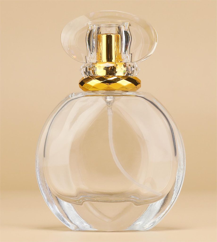 MUB Wholesale Empty Pineapple Shape Bottle Custom Logo 50ml Screw Neck Perfume Glass Bottles