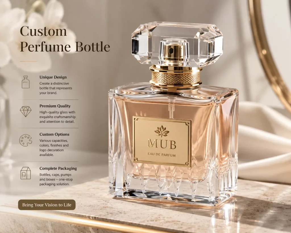 Custom Perfume Bottle Mold Cost Stock vs Private Mold for Fragrance Brands