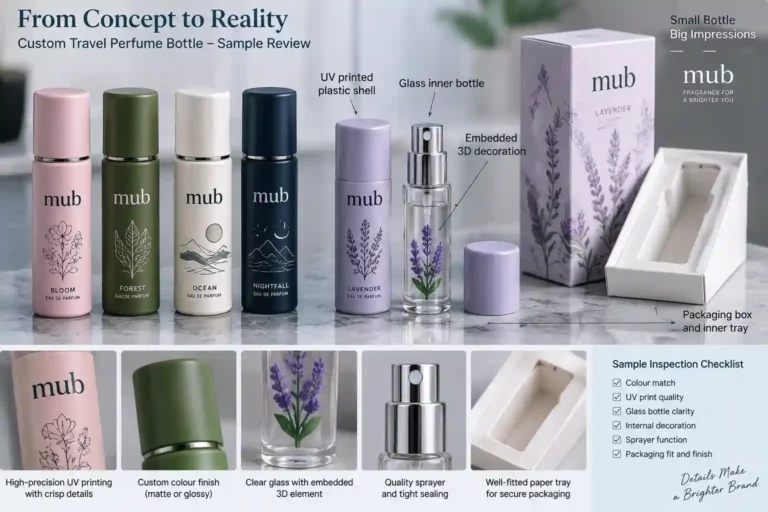 Plastic Outer and Glass Inner Travel Perfume Bottles A Packaging Guide