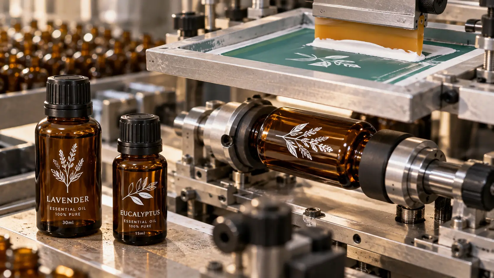 Essential Oil Bottle Printing